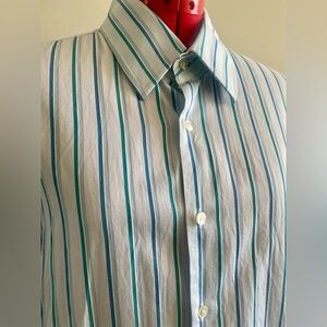 Boss Blue Striped Shirt